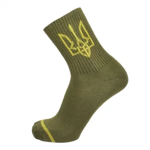 шкарпетки Super Socks 001 хакі Герб