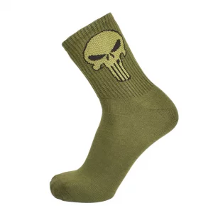 шкарпетки Super Socks 001 хакі череп