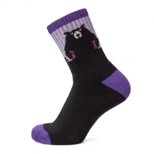 шкарпетки Super Socks 029 S076 чорний бузковий